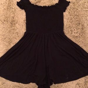 super cute black garage jumpsuit!!